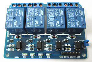 4 Channel Relay (10A) with Optocoupler Module โมดูลรีเลย์ 4 ช่องควบคุมแบบแยกกราวน์