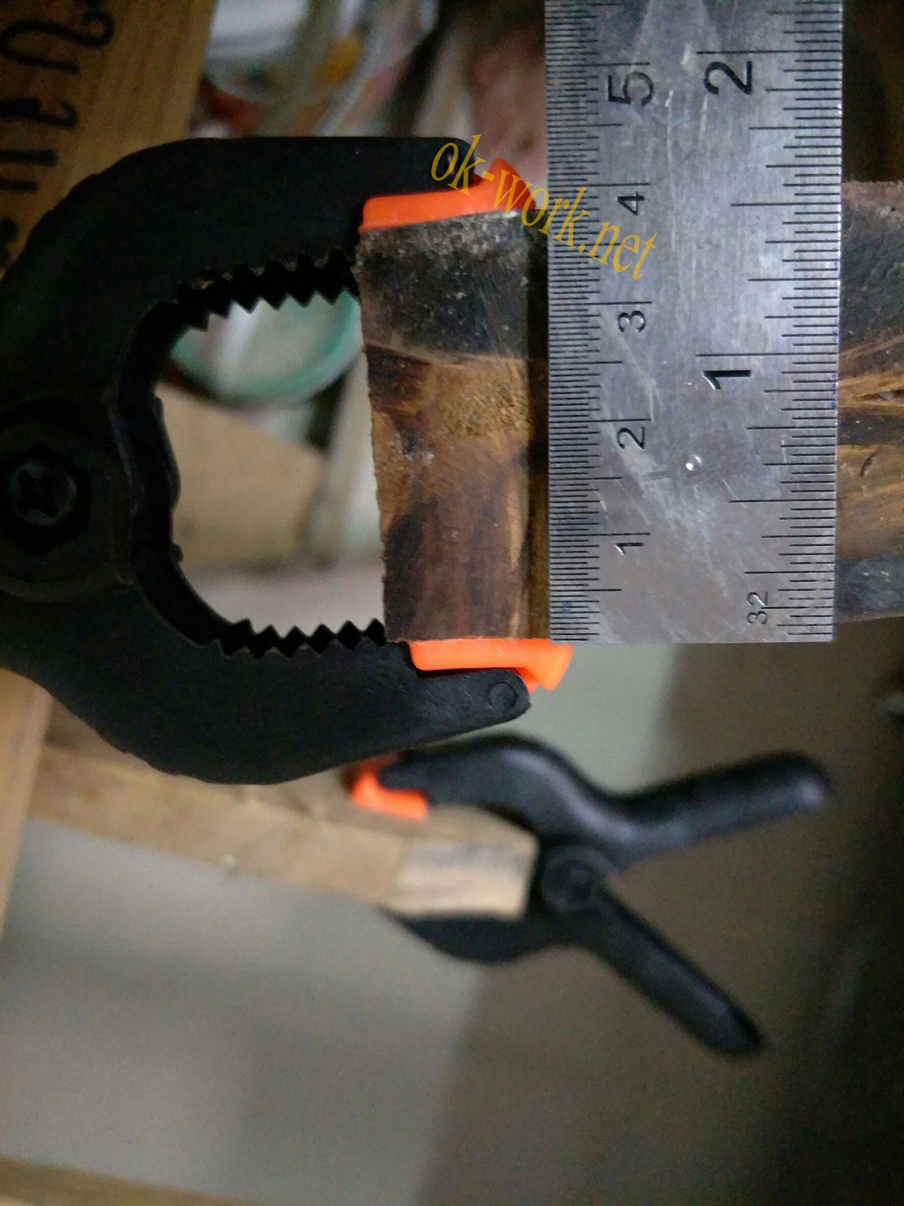 CP07 สปริงแคลมป์ กิ๊บหนีบไม้ 4 นิ้ว ชุดละ 4 ตัว