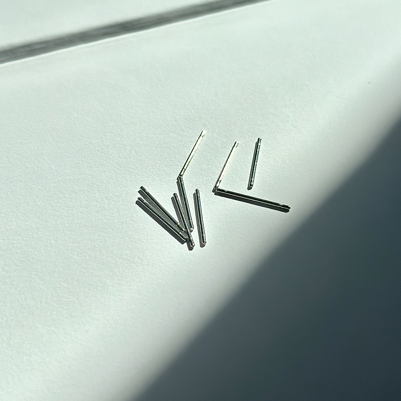 ก้านสแตนเลสเกรดการแพทย์ ใส่ไปโรงเรียนได้ 1 แพ็ค มี 10 ชิ้น_OP005