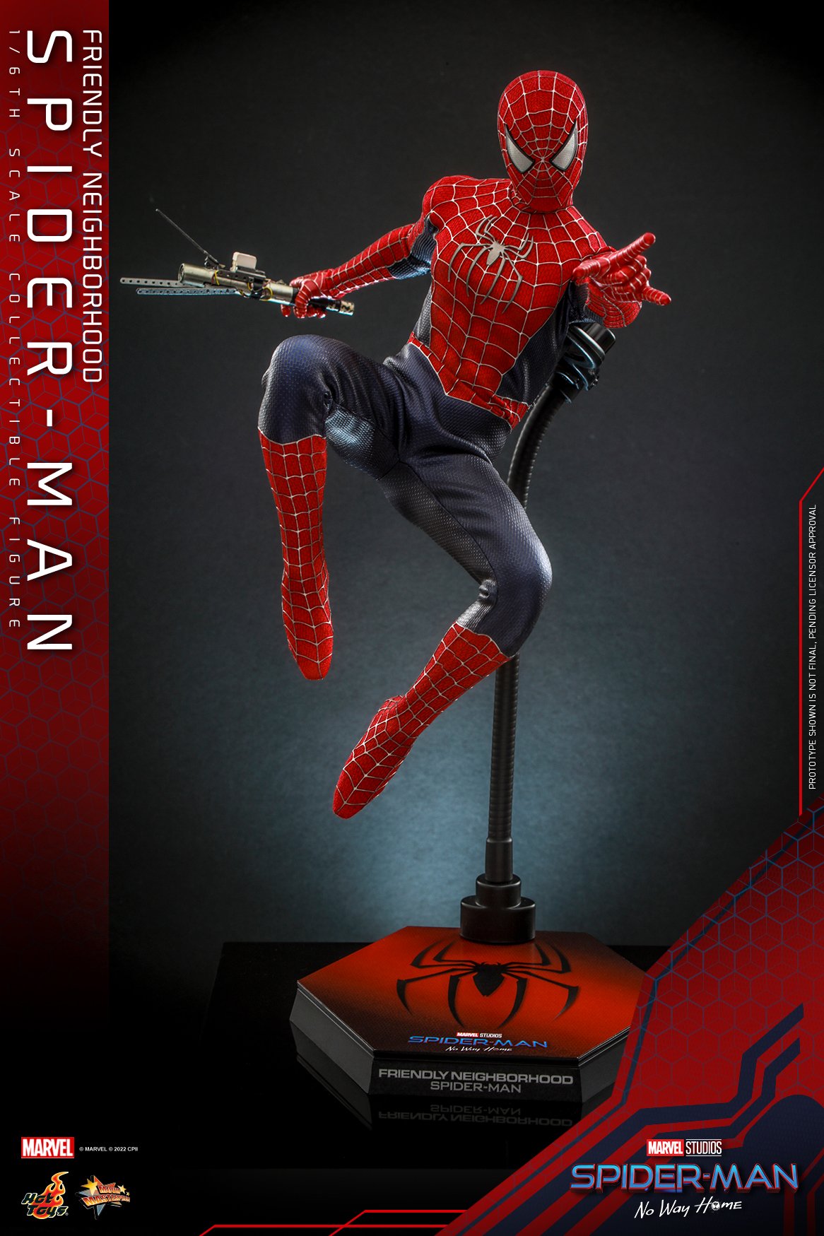 Hot Toys MMS661 1/6 Spider-Man: No Way Home - Friendly Neighborhood Spider-Man