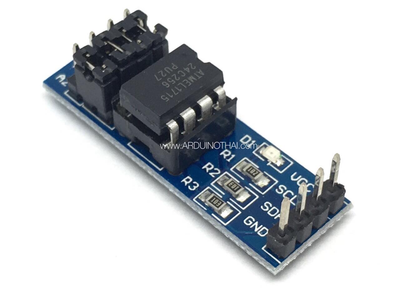 AT24C256 I2C Interface EEPROM Memory Module EEPROM ขนาด 256K สต็อกไทยส่งไว