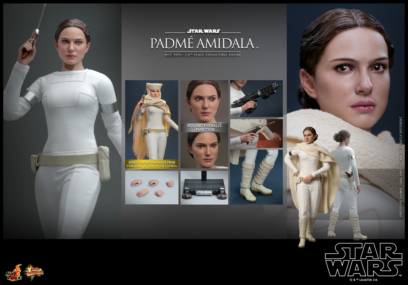 Hot Toys MMS678 1/6 Star Wars Episode II: Attack of the Clones™ - Padme Amidala