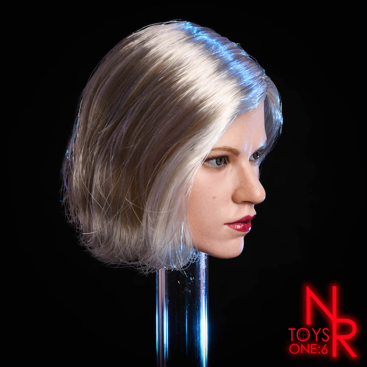 NRTOYS 1/6 Silver Hair Warrior Natasha Widow 6.0 Suntan