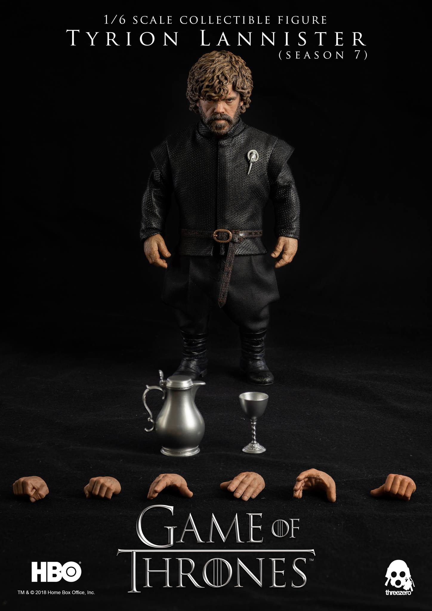 ThreeZero 3Z0097DV Game of Thrones - Tyrion Lannister (Season 7) Deluxe Version