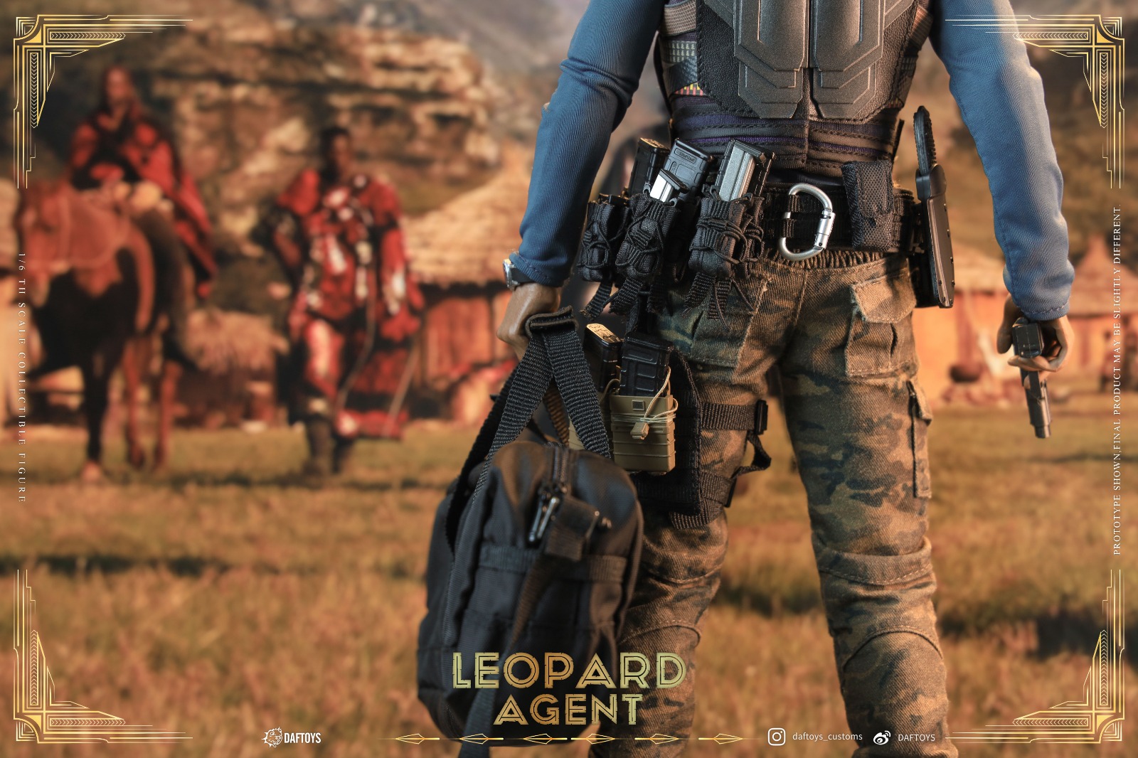 DAFTOYS F018 1/6 Leopard Agent (16F)