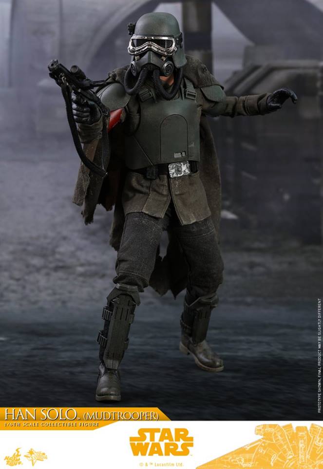 Hot Toys MMS493 SOLO: A STAR WARS STORY - HAN SOLO (MUDTROOPER)