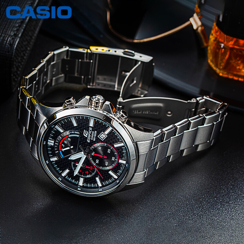 นาฬิกาข้อมือ Casio Edifice Chronograph EFR-530 Series EFV-530 EFV-530D EFV-530D-1A EFV-530D-1A