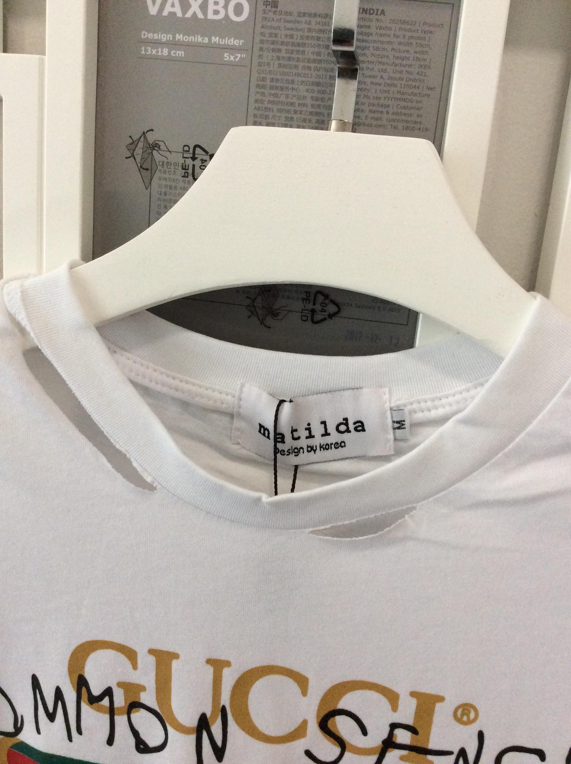 เสื้อยืดGucci งานป้ายคอ Matilda