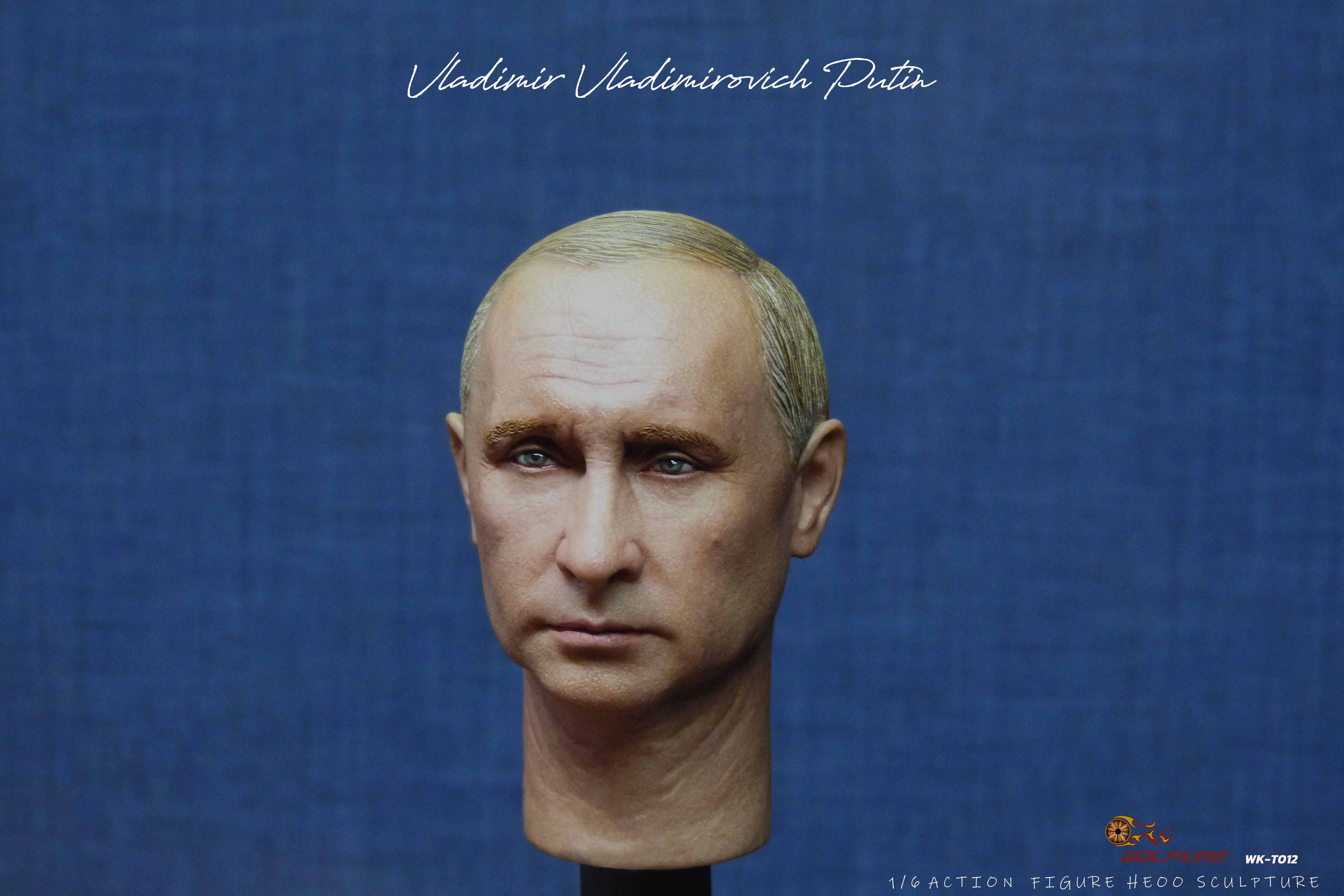 WOLFKING WK-T012 1/6 Iron Fist President Headsculpt