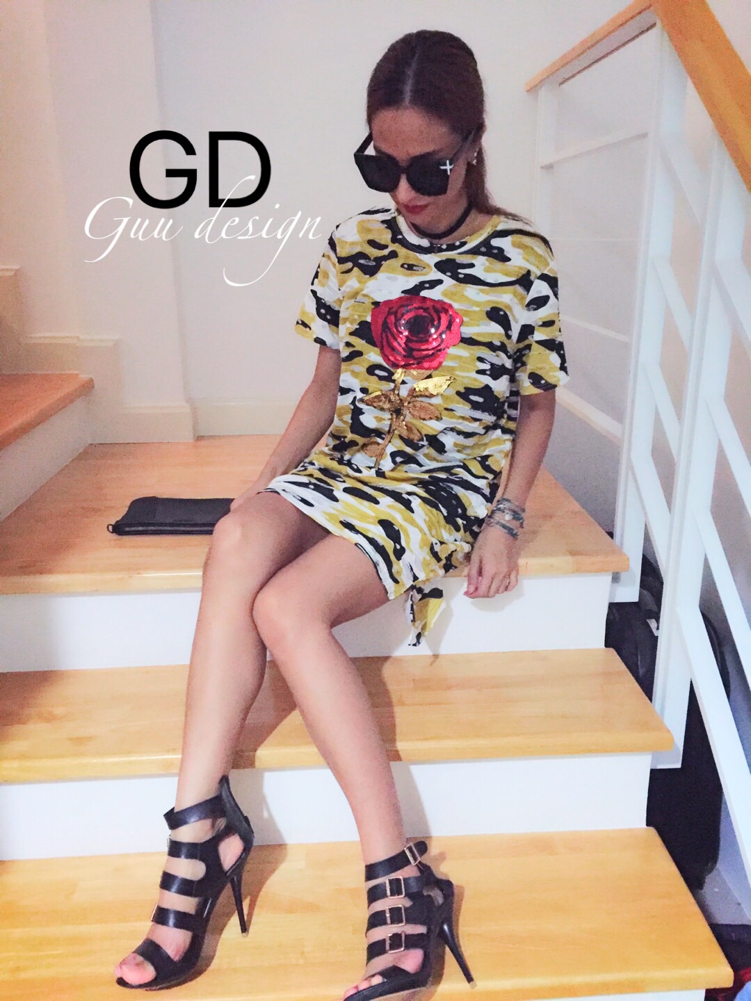 เดรสลายพราง เดรสลายทหาร