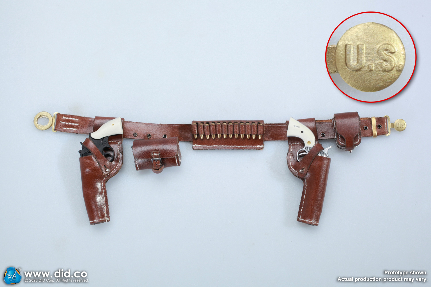 DID A80164+E60071 1/6 WWII General of the United States Army - George Smith Patton Jr.+Accessory Kit