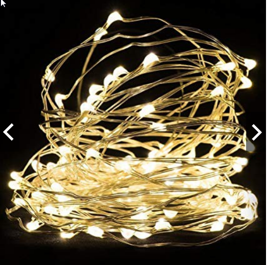 FairyLight ไฟตกแต่งกล่องดอกไม้ ขนาด 5 m สีวอม