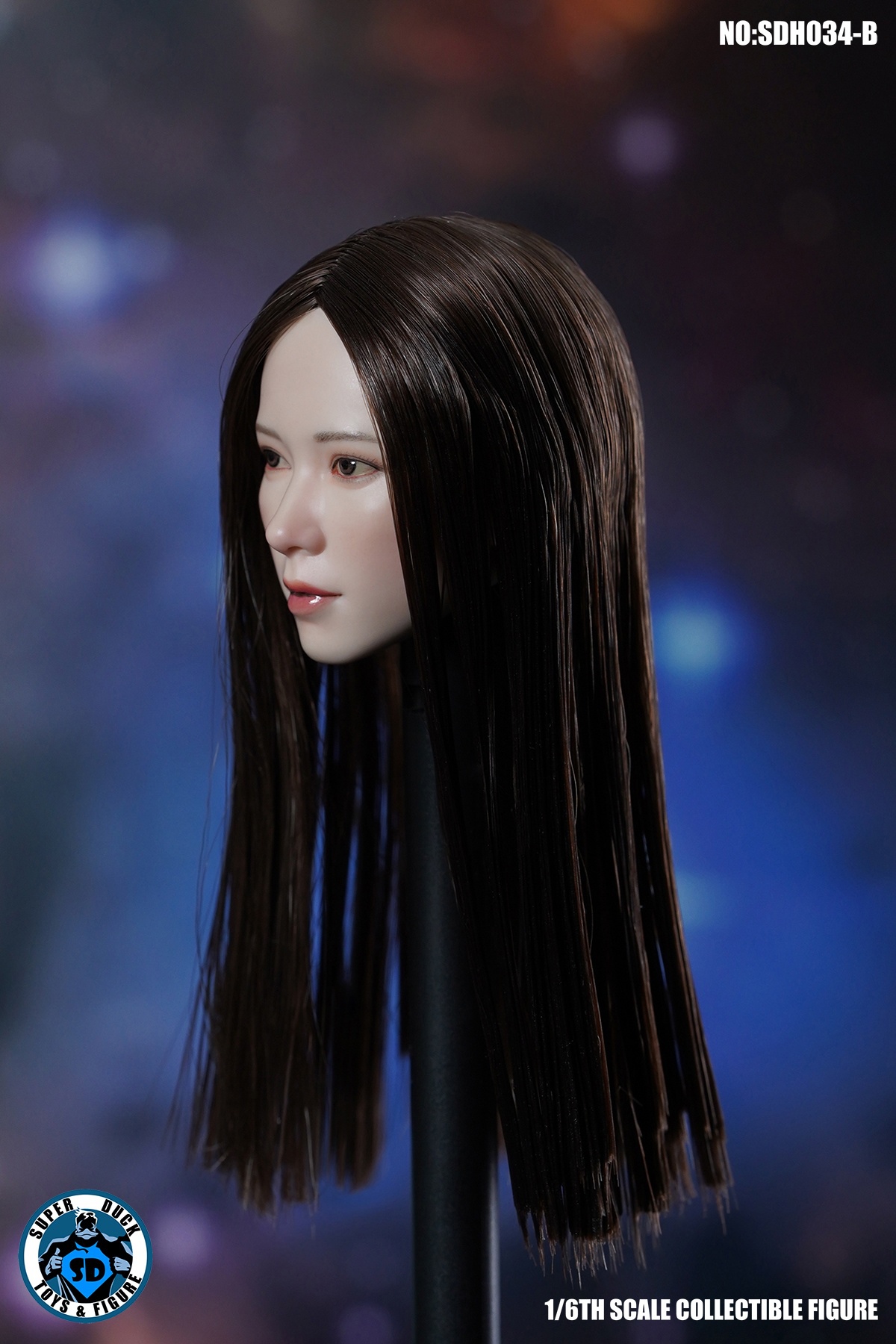 SUPER DUCK SDH034-B 1/6 Female Headsculpt