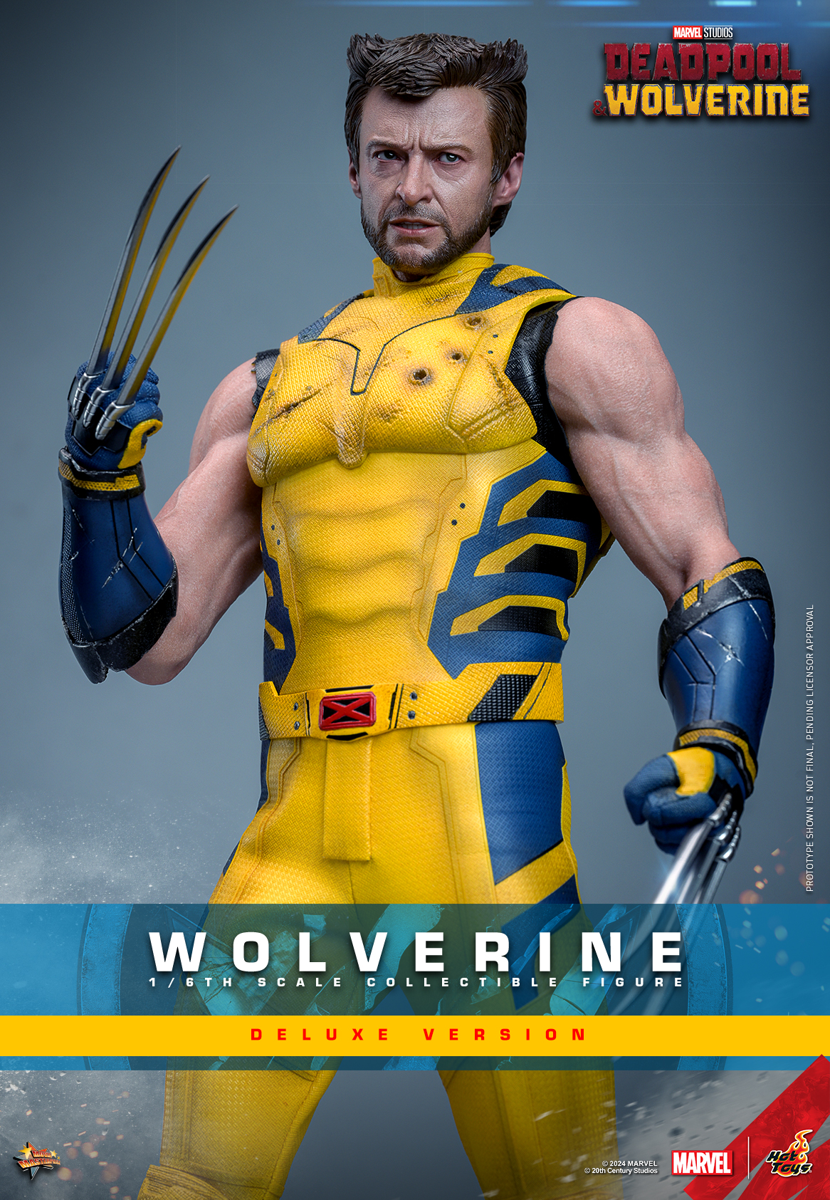 Hot Toys MMS754 Deadpool & Wolverine - Wolverine (Deluxe Version)