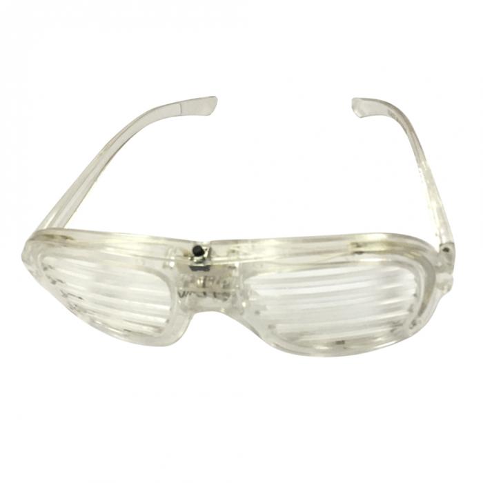 แว่นตาเรืองแสงมีไฟ LED กระพริบ