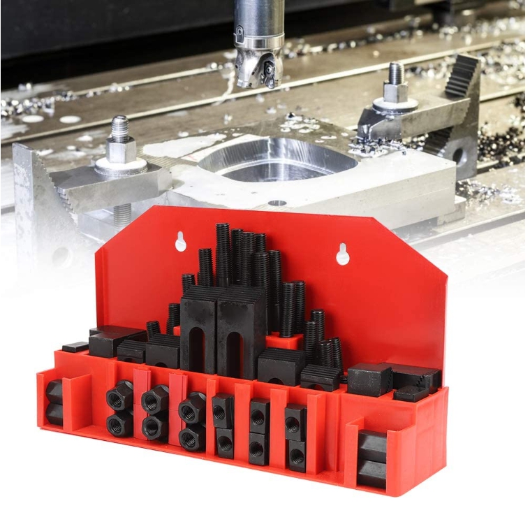 CH19 ชุดแคมปิ้งคิท- Clamping Kit ชุดจับชิ้นงาน 58 ชิ้น ขนาด M12