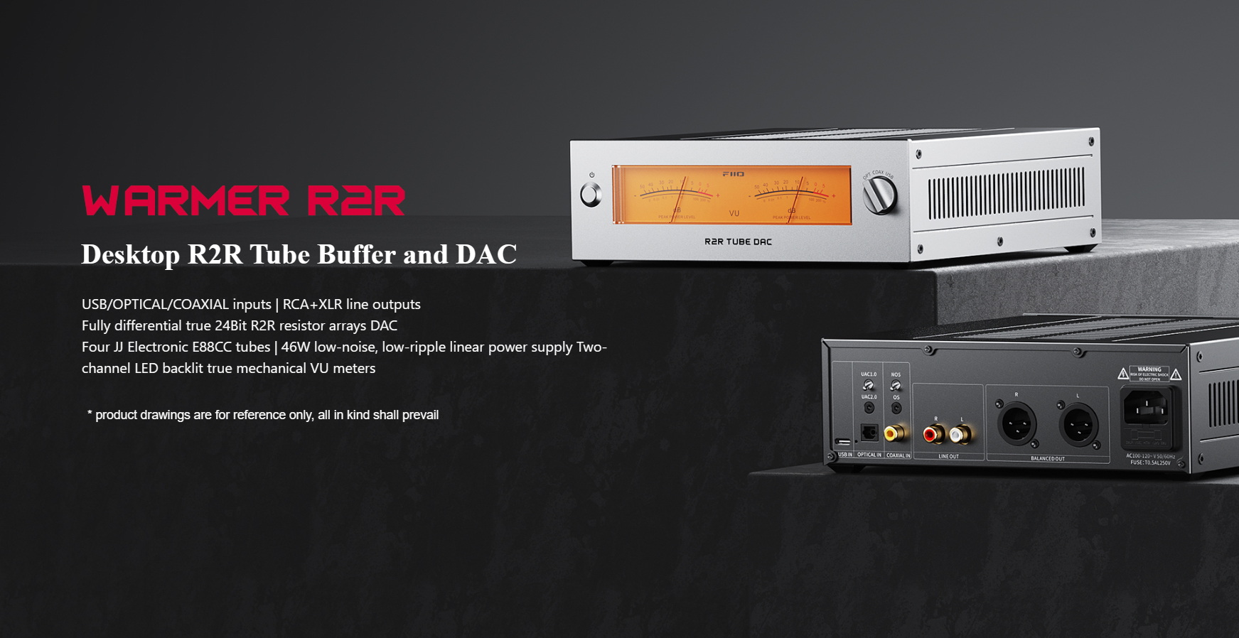 <PreOrder> FiiO WARMER DAC/AMP แบบ R2R ที่มี Tube Buffer สำหรับระบบเสียง Hi‑Fi ประกันศูนย์ไทย