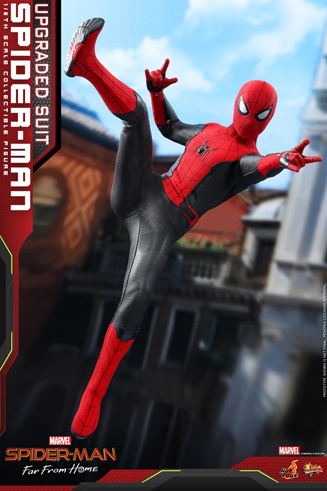 Hot Toys MMS542 Spider-Man: Far From Home - Spider-Man (Upgraded Suit) (16F)