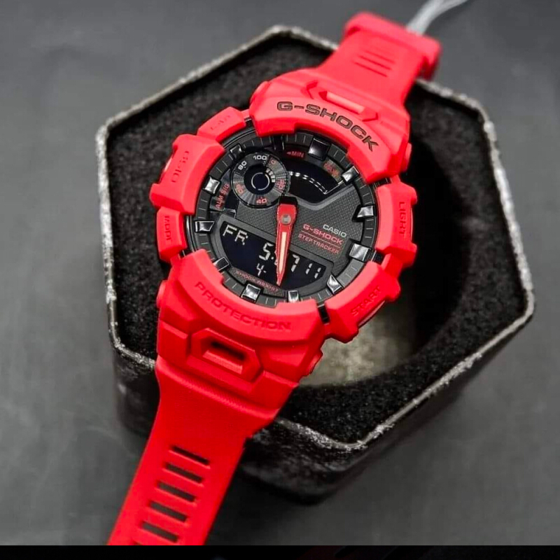 นาฬิกาข้อมือ Casio G-shock G-Squad (Bluetooth) Fitness Tracking GBA-900 Series GBA-900RD-4A GBA-900RD-4A