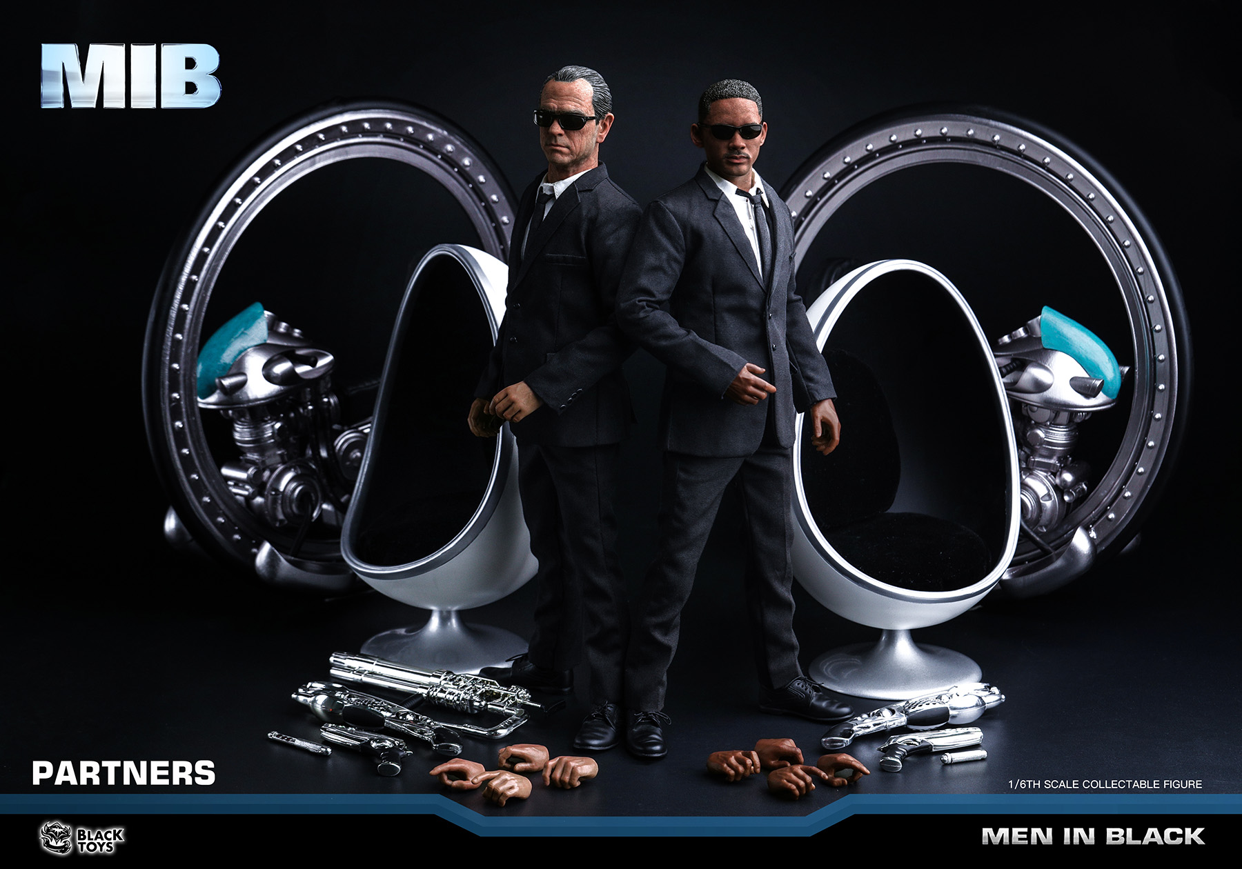 Black Toys BT103 BT104 MIB Man In Black