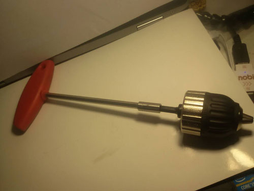 CH01 หัวจับดอกสว่านแกนหกเหลี่ยม แบบปลดเร็ว จับได้แตั้งแต่ 1.5 มิล -10 มิล 23/8 24 UNF