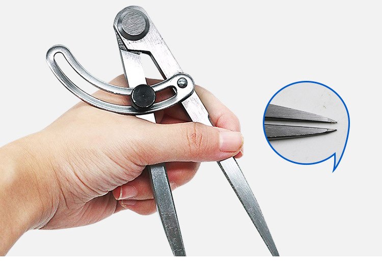 OT17 วงเวียนขีดเหล็ก งานหนัก ขนาด 100 มิล