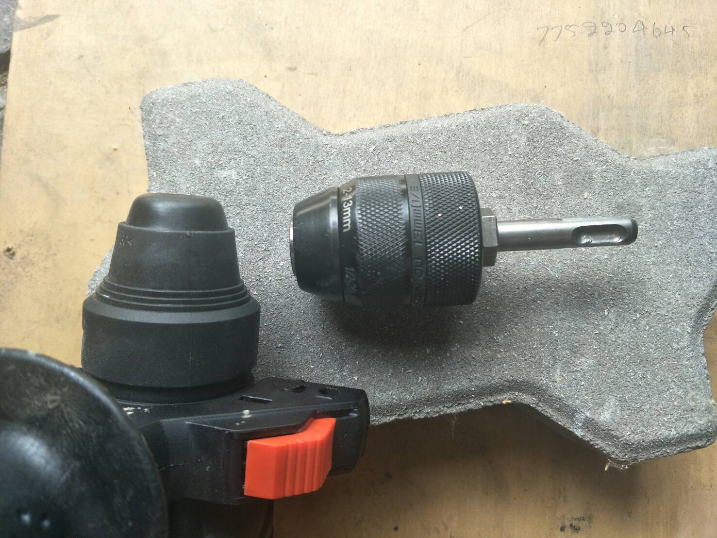 CH08 หัวจับสว่านสำหรับสว่านโรตารี่แบบปลดเร็ว ขนาด 1-12 มิล