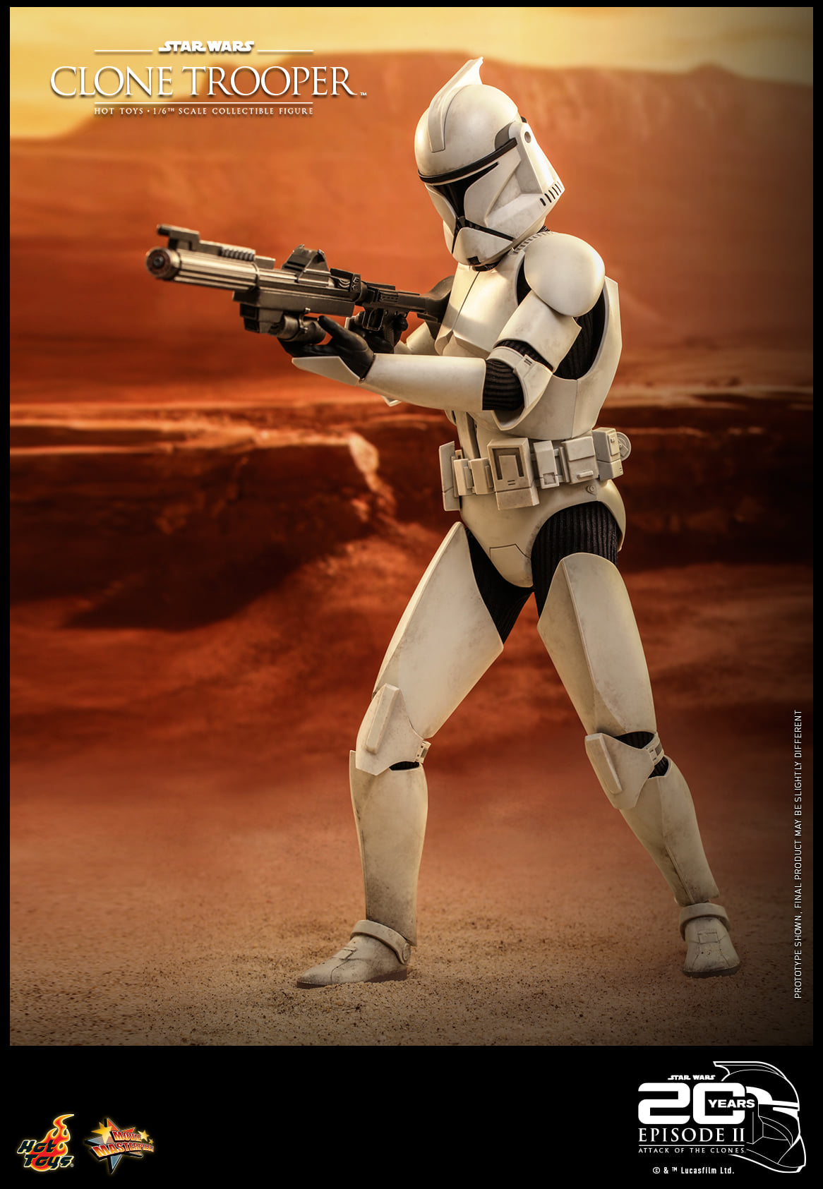 Hot Toys MMS647 1/6 Star Wars Episode II: Attack of the Clones™ - Clone Trooper™
