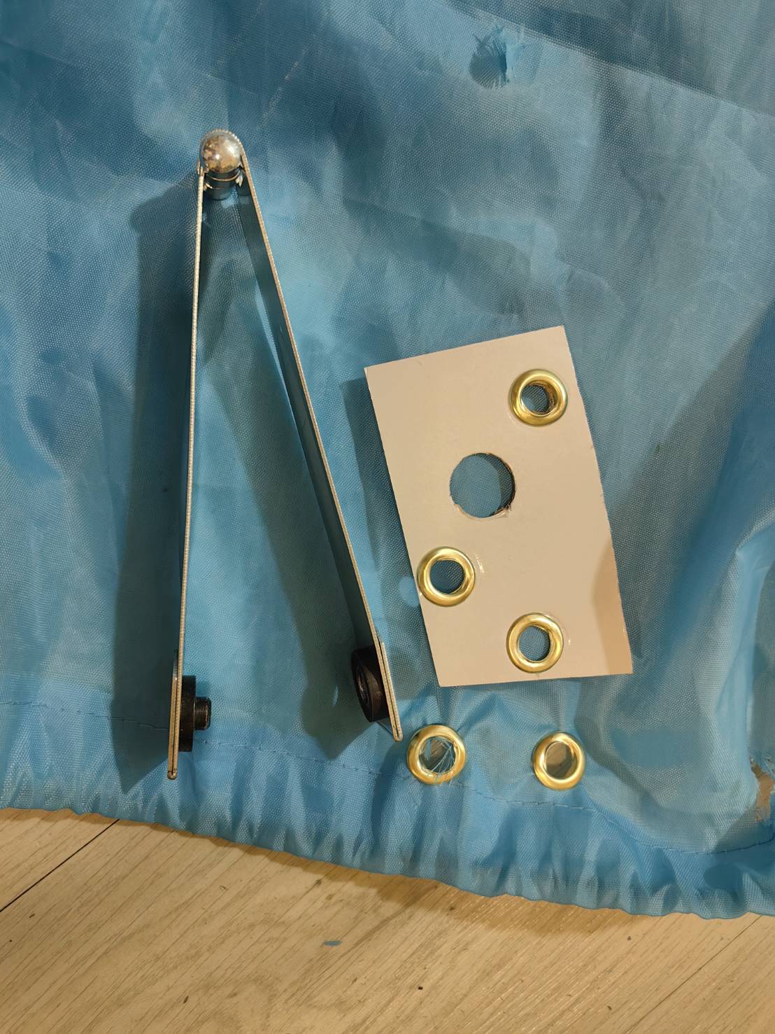 OT184 ที่ย้ำตาไก่ 8 มิล (เบอร์ 23) สำหรับงาน DIY พร้อมลูก 10 คู่