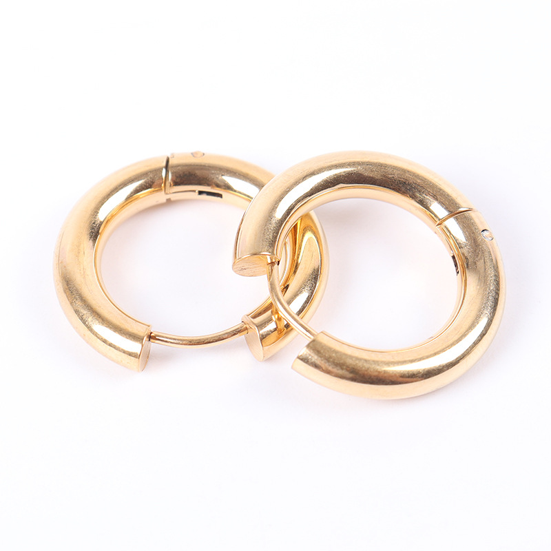 “เช็คสินค้าทัก line ก่อนโอนนะคะ”ต่างหูสำหรับผิวแพ้ง่าย Classic hoopII_ET925