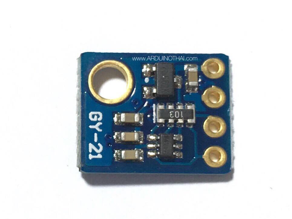 GY-21 SHT21 (เซ็นเซอร์วัดอุณภูมิและความชื้นแบบ I2C)