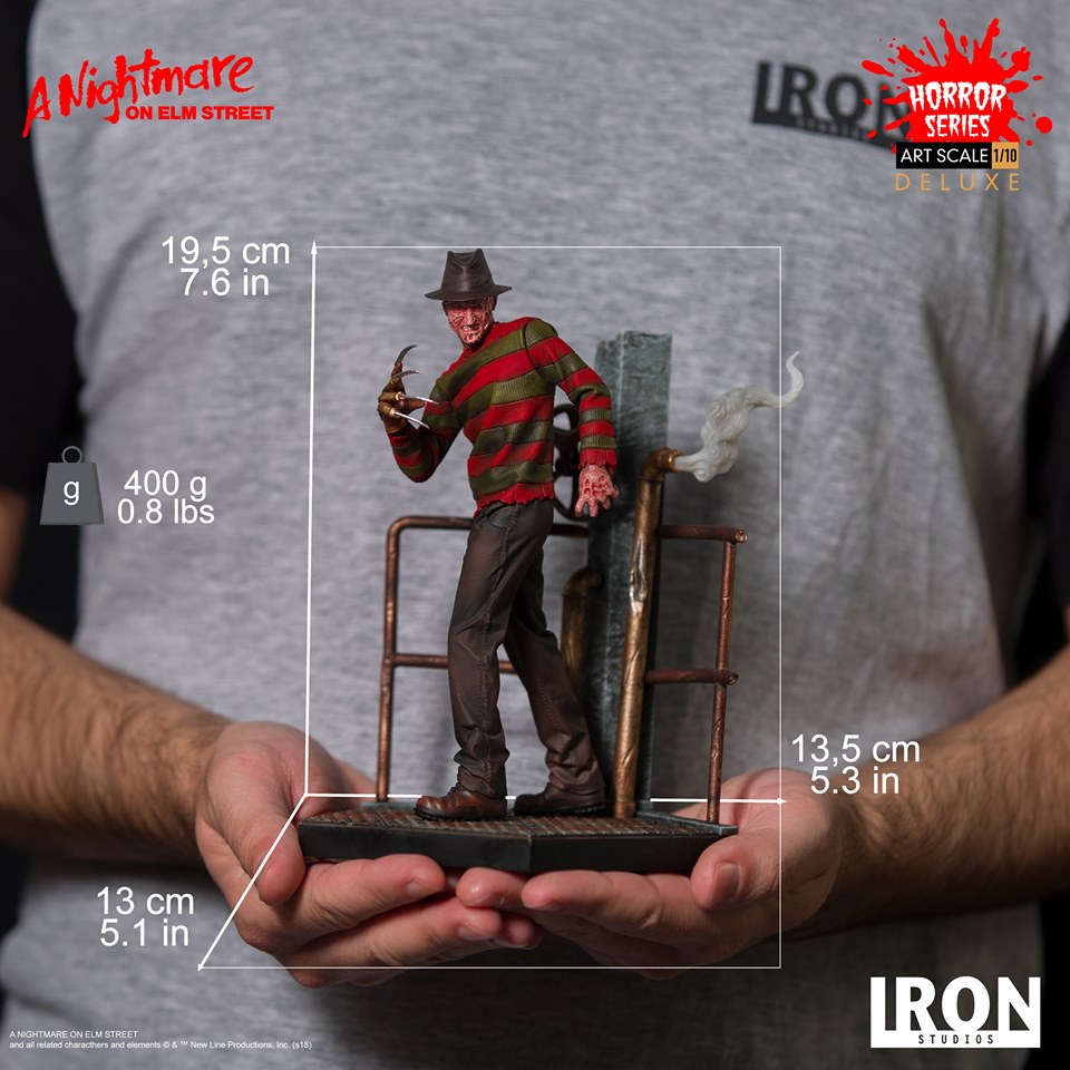 Iron Studios Deluxe Arts Scale 1/10 A Nightmare on Elm Street - Freddy Krueger