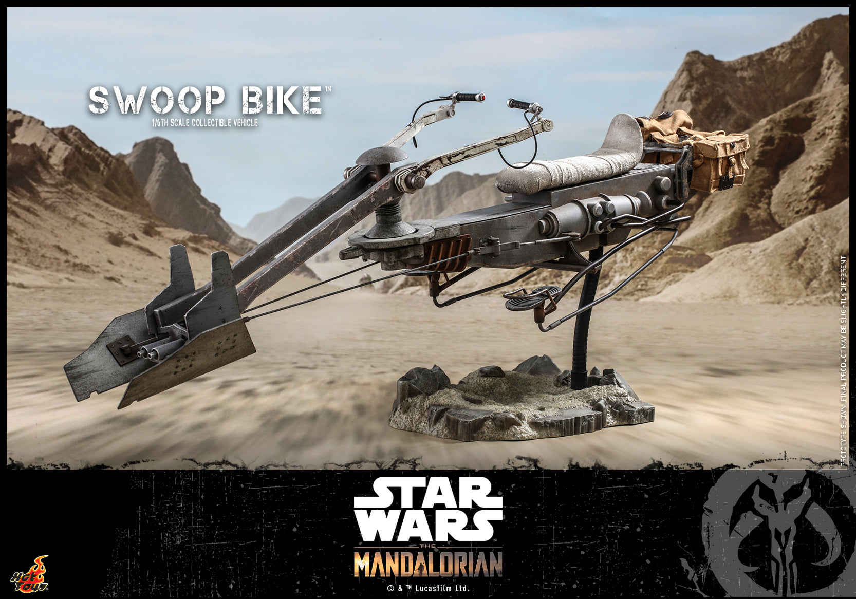 Hot Toys TMS053 1/6 Star Wars: The Mandalorian™ - Swoop Bike™