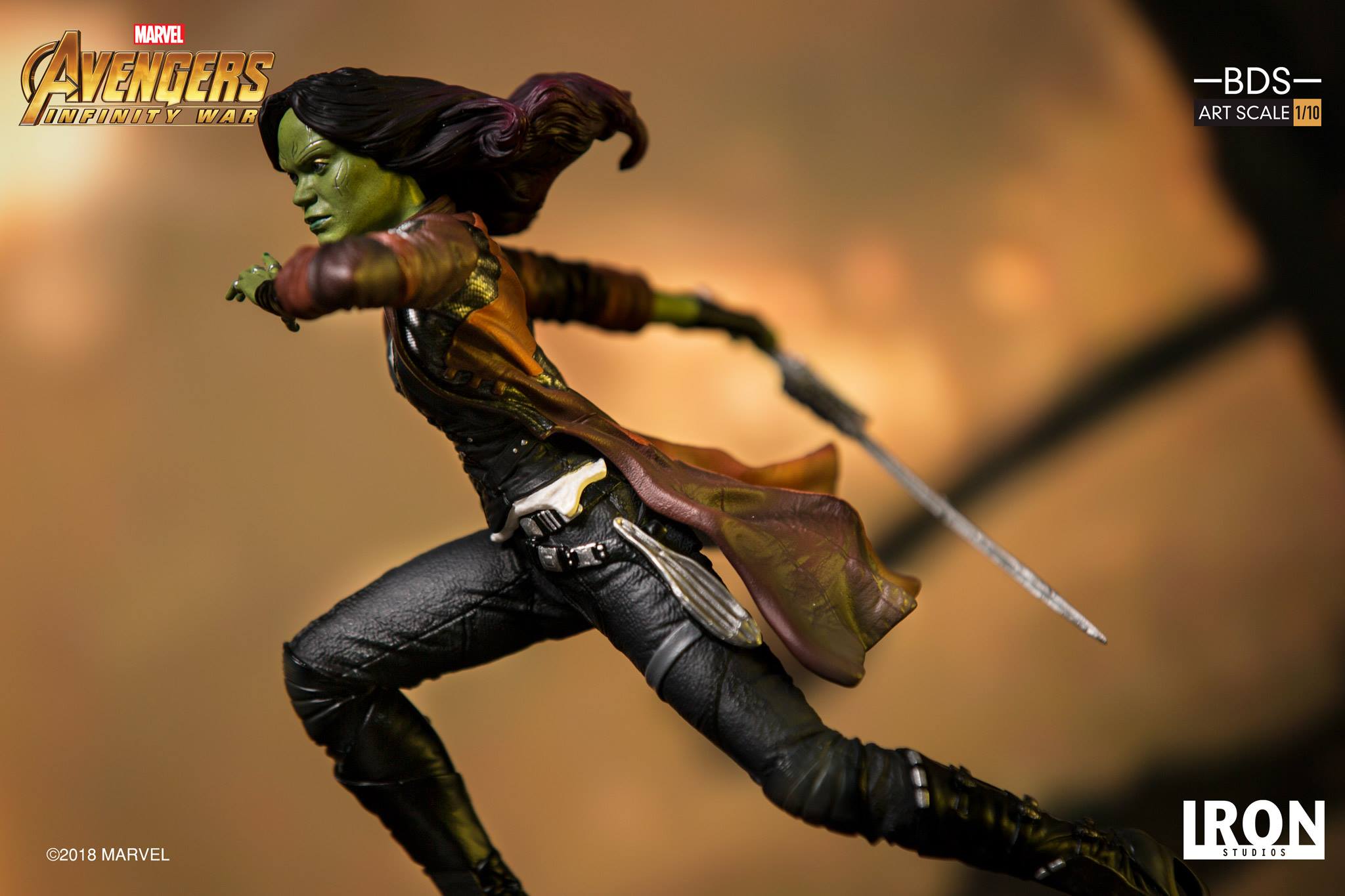 Iron Studios BDS Art Scale 1/10 Avengers: Infinity War - Gamora