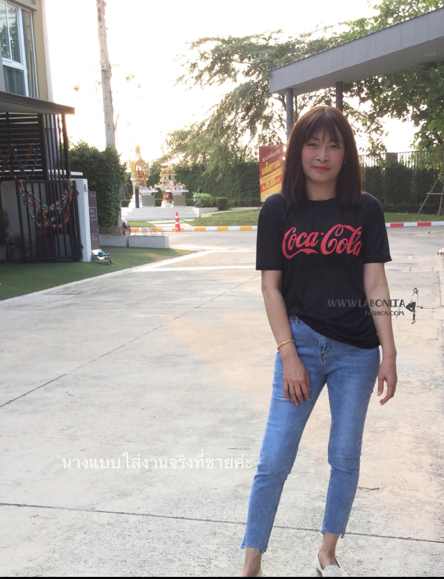 เสื้อโค้ก Coca Cola เสื้อยืดผ้าบางเฉียบทะลุทะลวงถึงใจ แต่ไม่โป๊ค่ะ ผ้านุ่มมากกก