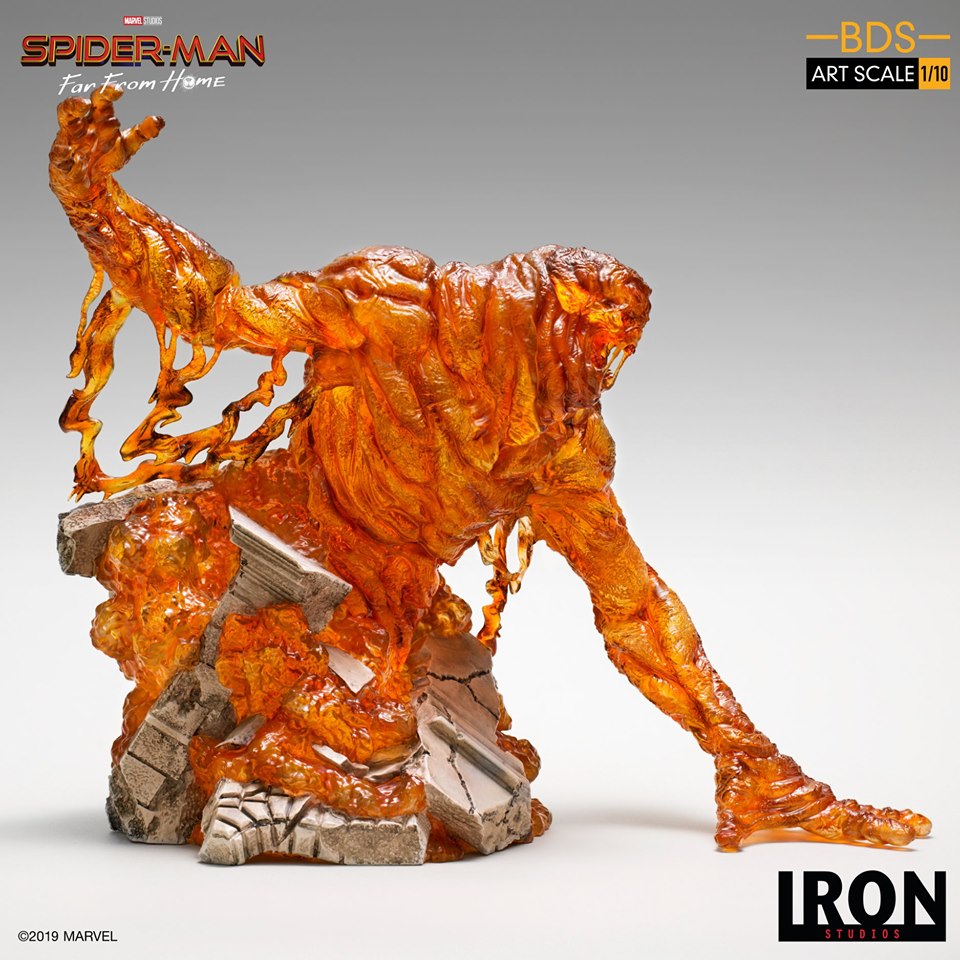 Iron Studios BDS Art Scale 1/10 Spider-Man: Far From Home - Molten-Man