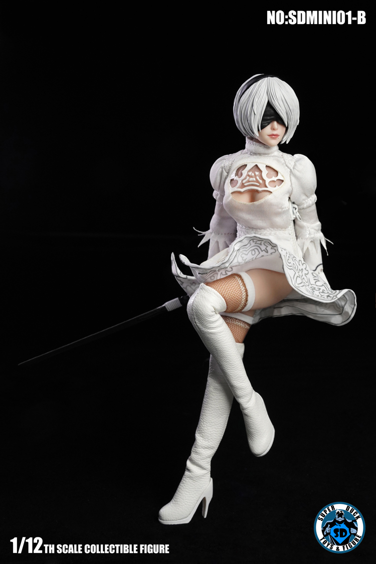 SUPER DUCK SDMINI001-B 1/12 Sexy Cosplay (White)