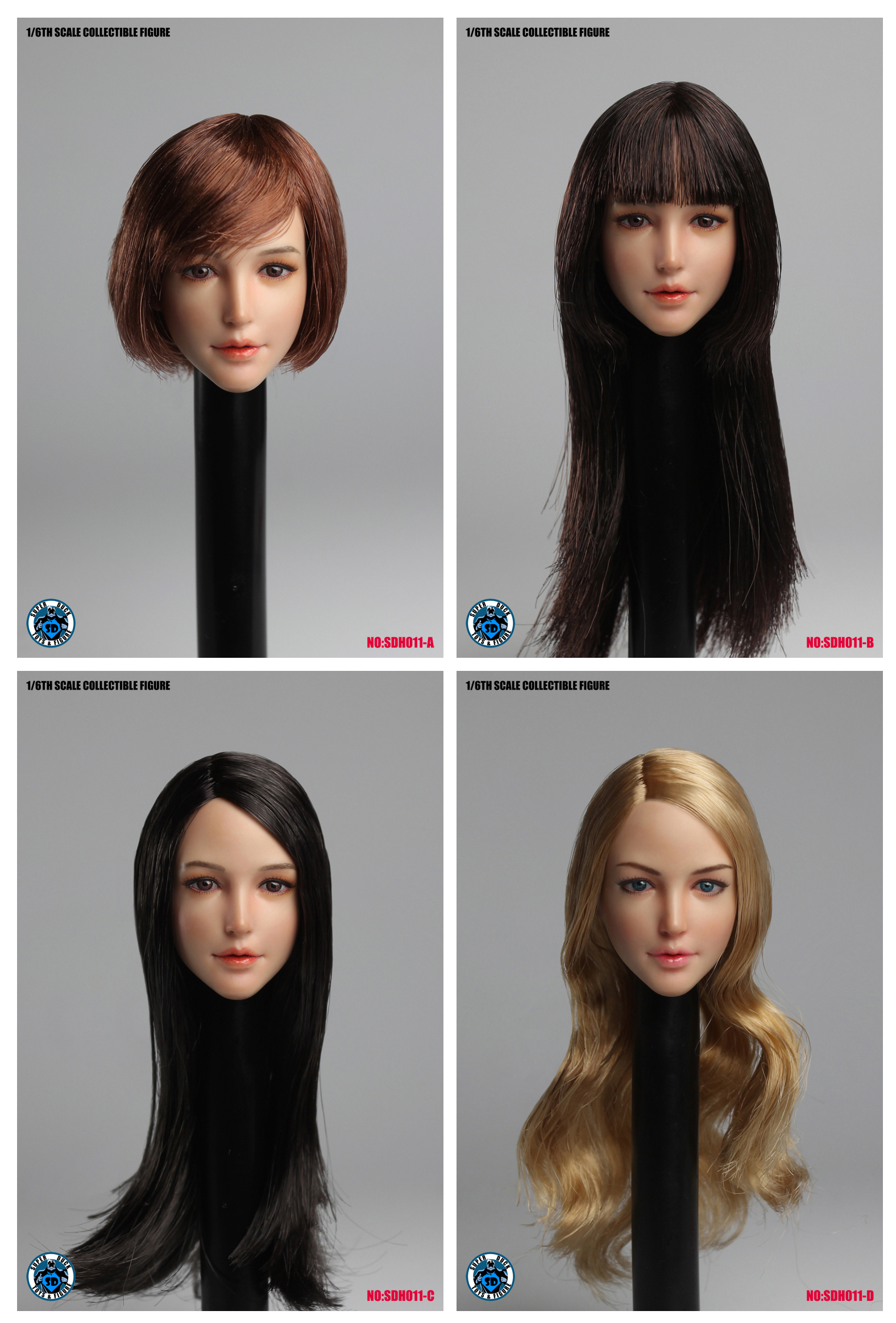 SUPER DUCK SDH011 Females headsculpt