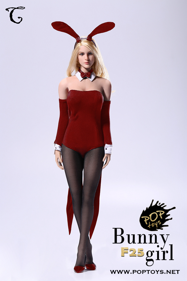 POPTOYS F25A-D Sexy Waitress Bunny Girl suit