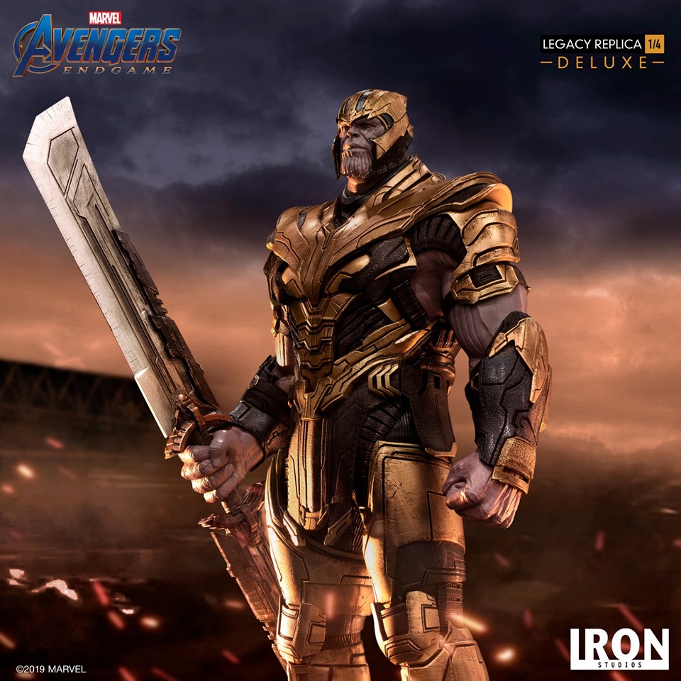 Iron Studios Deluxe Legacy Replica 1/4 Avengers Endgame - Thanos