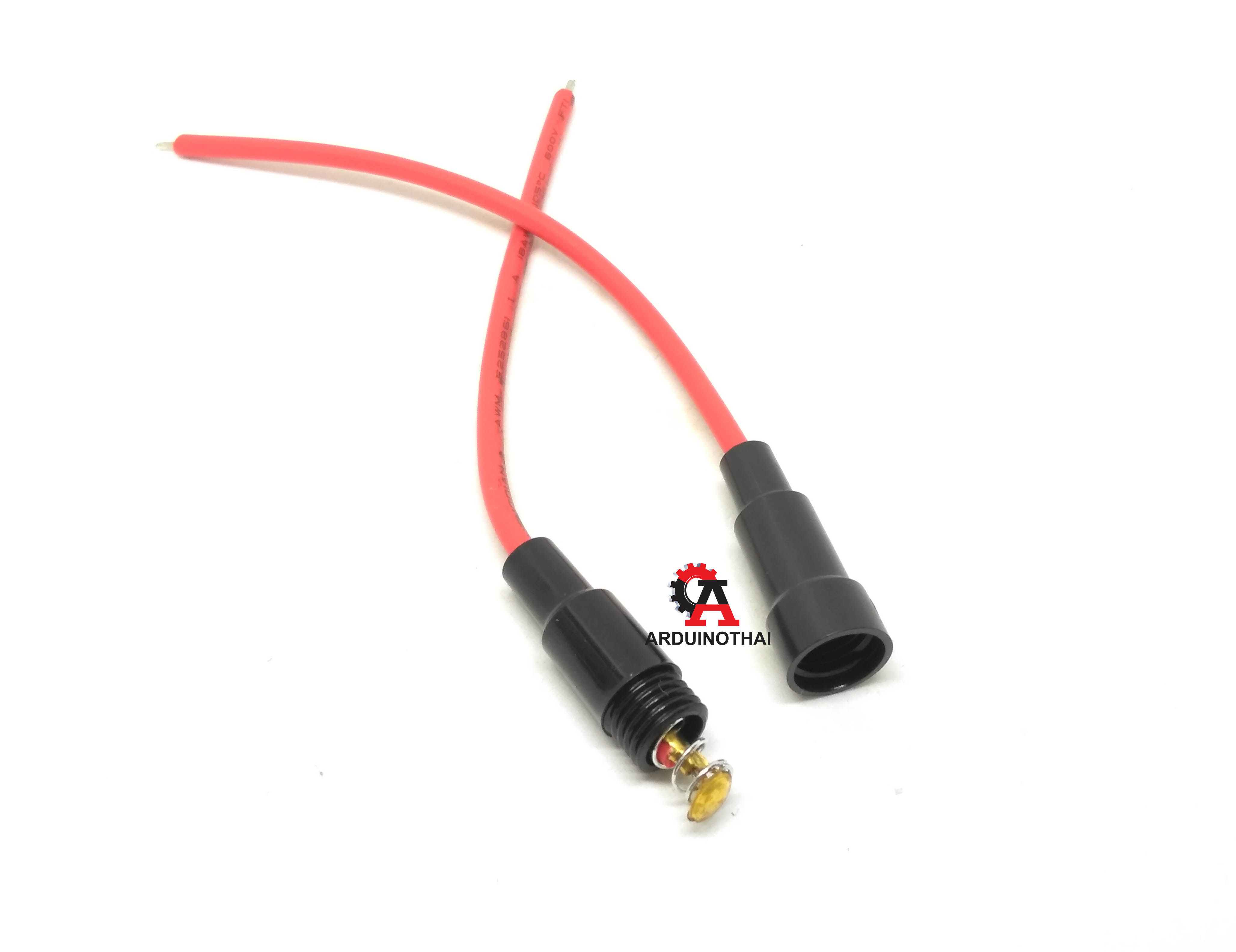 กระบอกฟิวส์ ขนาด 5x20 mm พร้อมสายไฟ