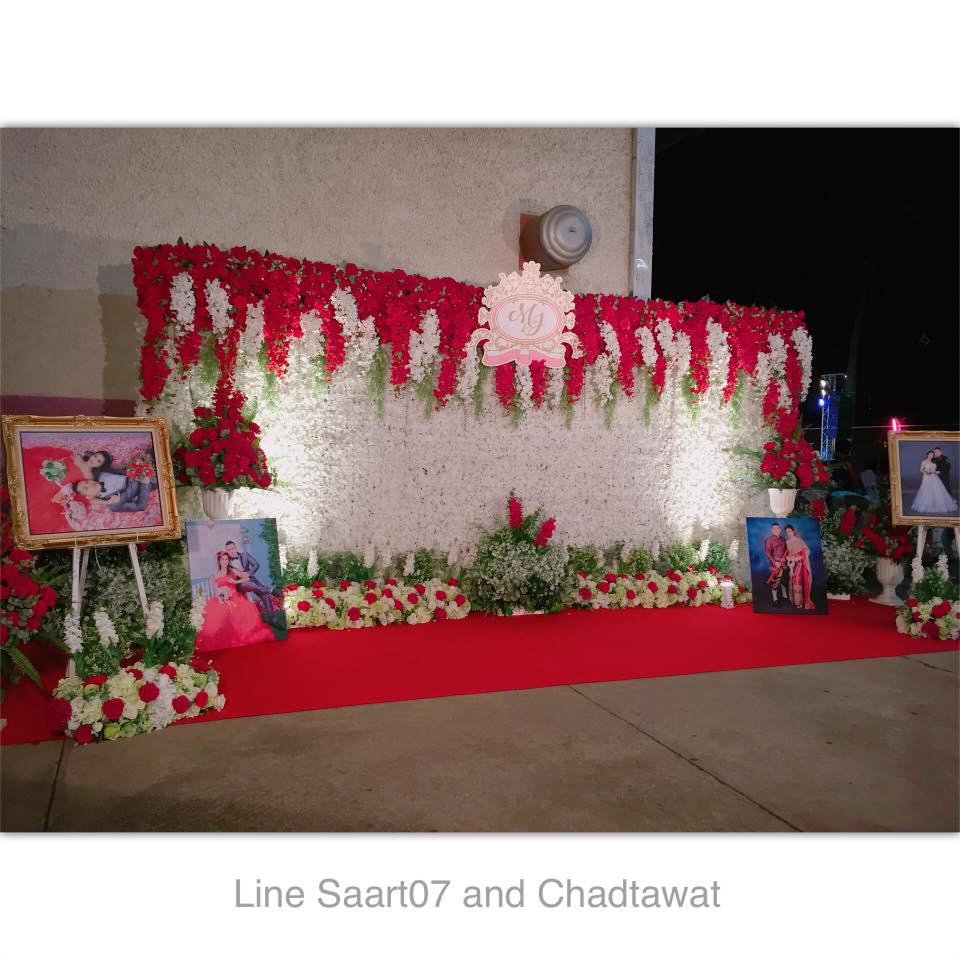 Backdrop ถ่ายภาพงานแต่ง
