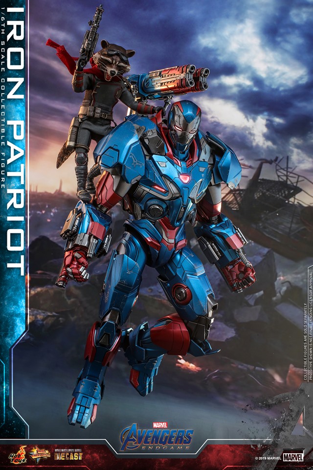 Hot Toys MMS547D34 Avengers: Endgame 1/6 Iron Patriot