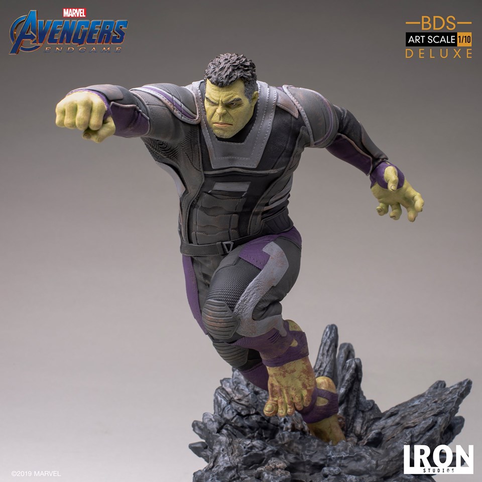 Iron Studios Deluxe BDS Art Scale 1/10 Avengers: Endgame - Hulk (แกะเช็คลงกล่องไม่โชว์)