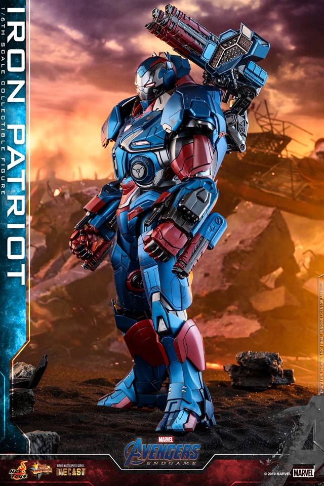 Hot Toys MMS547D34 Avengers: Endgame 1/6 Iron Patriot