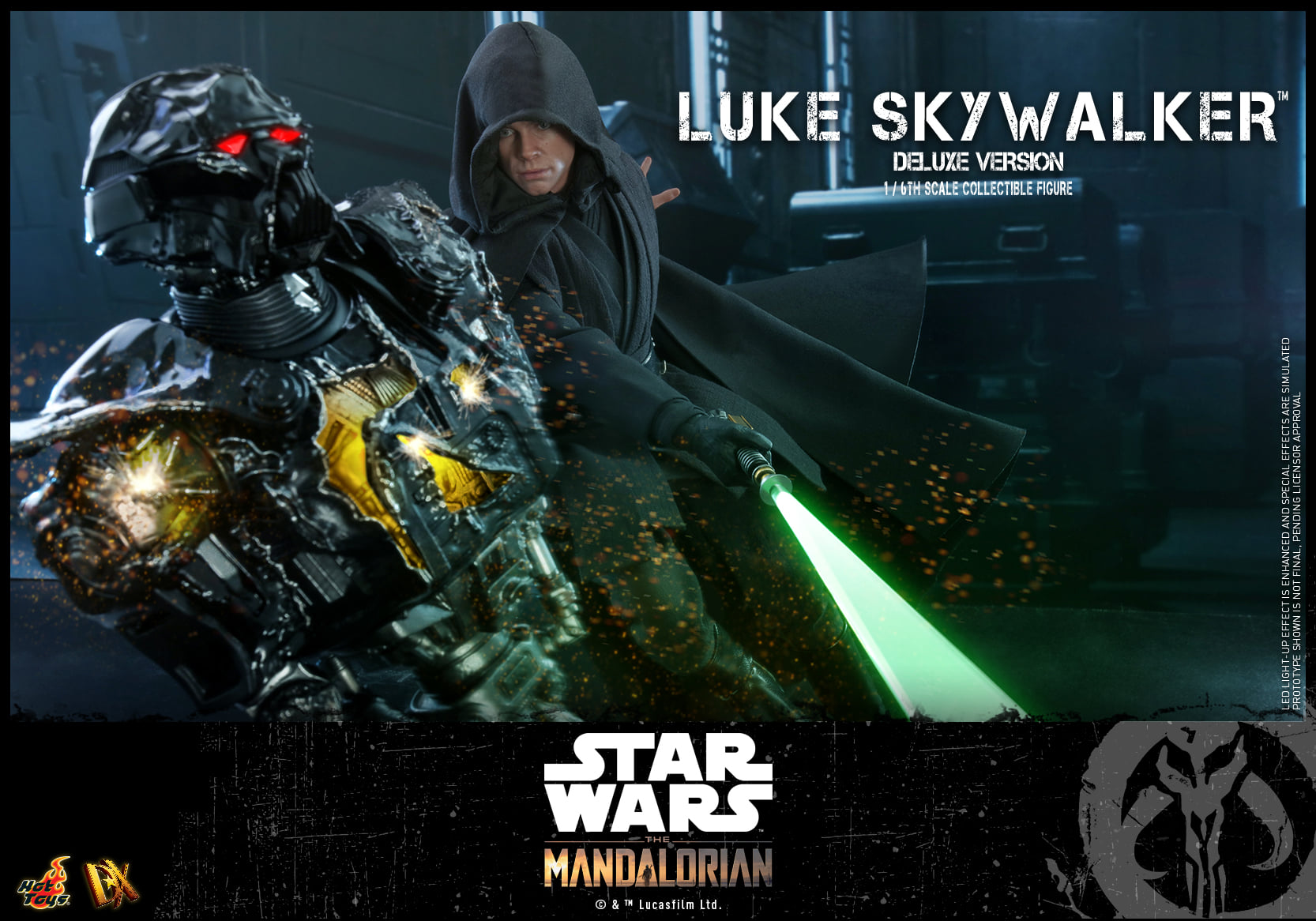 Hot Toys DX23 1/6 Star Wars: The Mandalorian™ - Luke Skywalker™ (Deluxe Version)