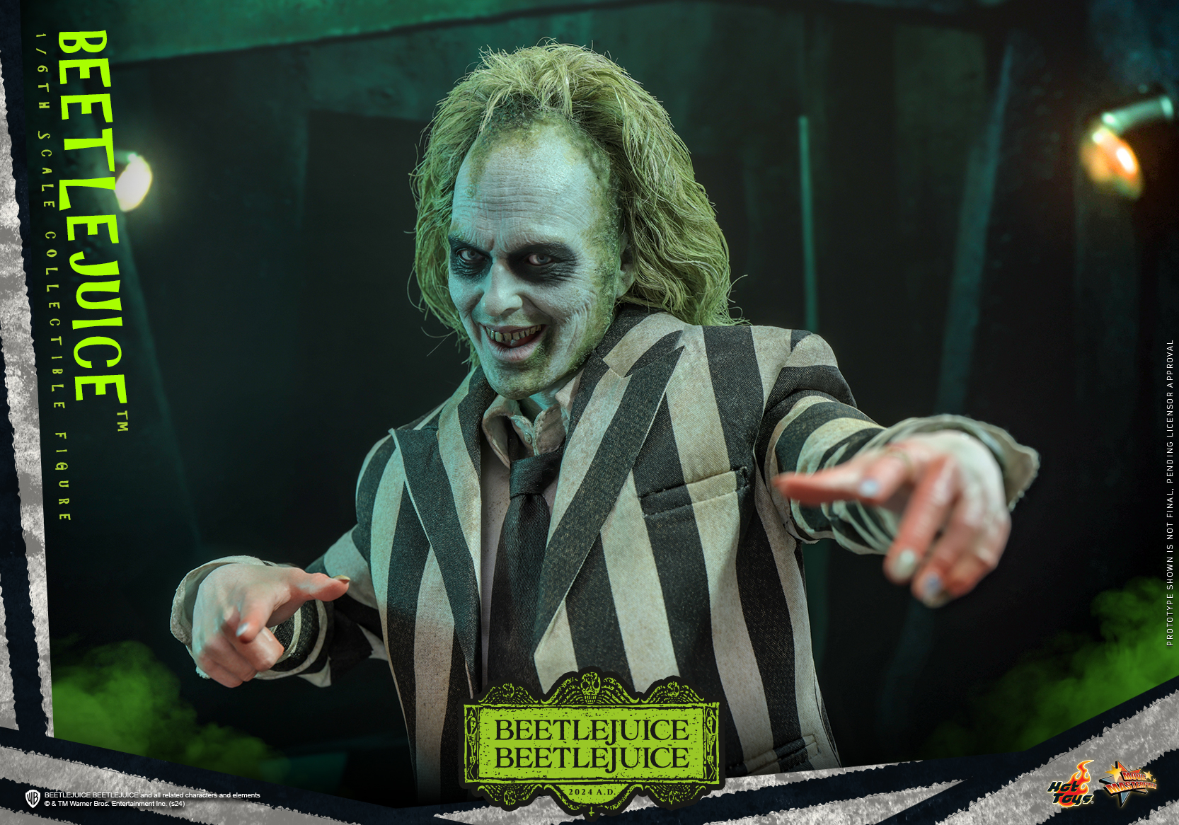 Hot Toys MMS767 Beetlejuice Beetlejuice - Beetlejuice
