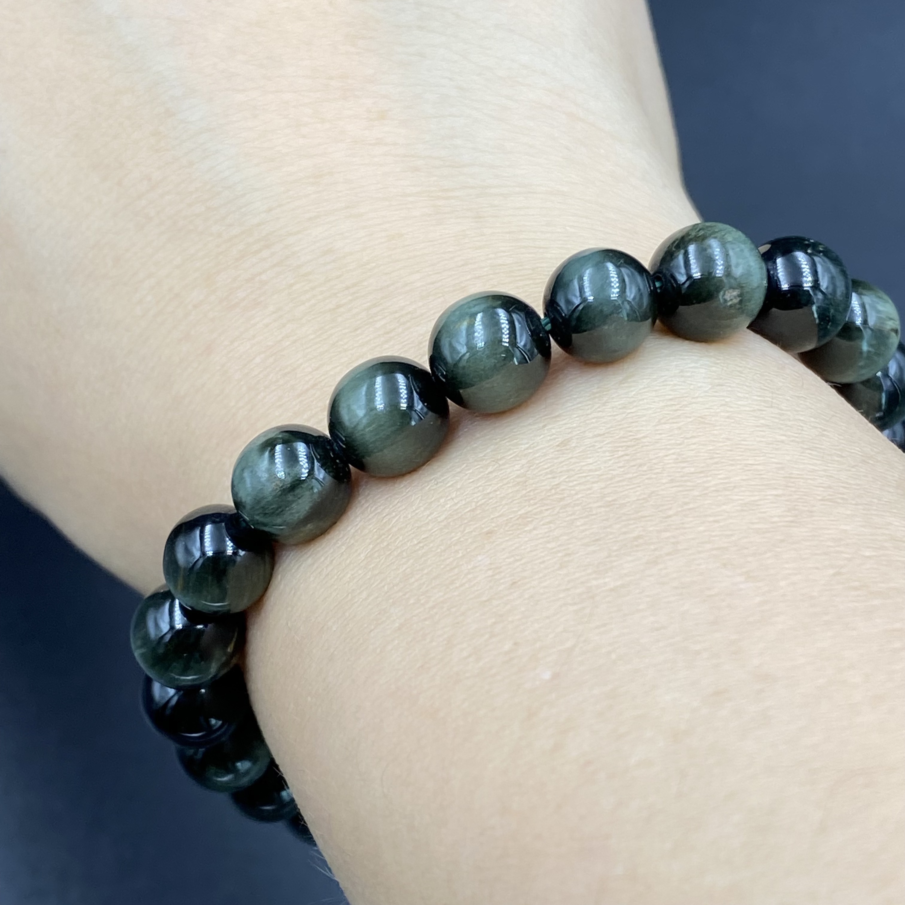 Eagle Eye 8 mm หินตาเหยี่ยว มองการณ์ไกล เหมาะสำหรับนักลงทุน นักธุรกิจ