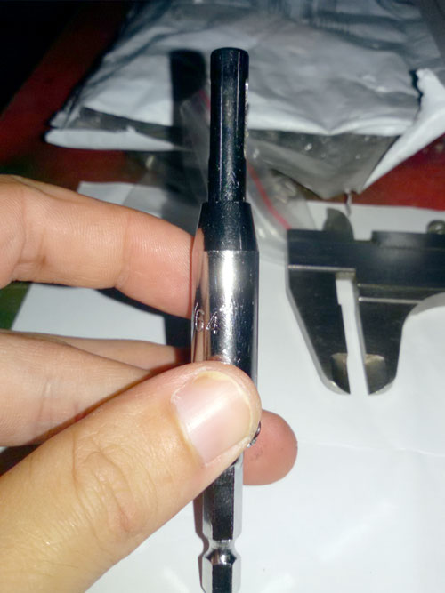 DC01 ดอกเจาะบานพับ ชุด 4 ตัว ขนาดต่อนิ้ว 5/64'' 7/64'' 9/64'' 11/64' ขนาดมิล 2mm 2.8mm 3.5mm 4.5mm