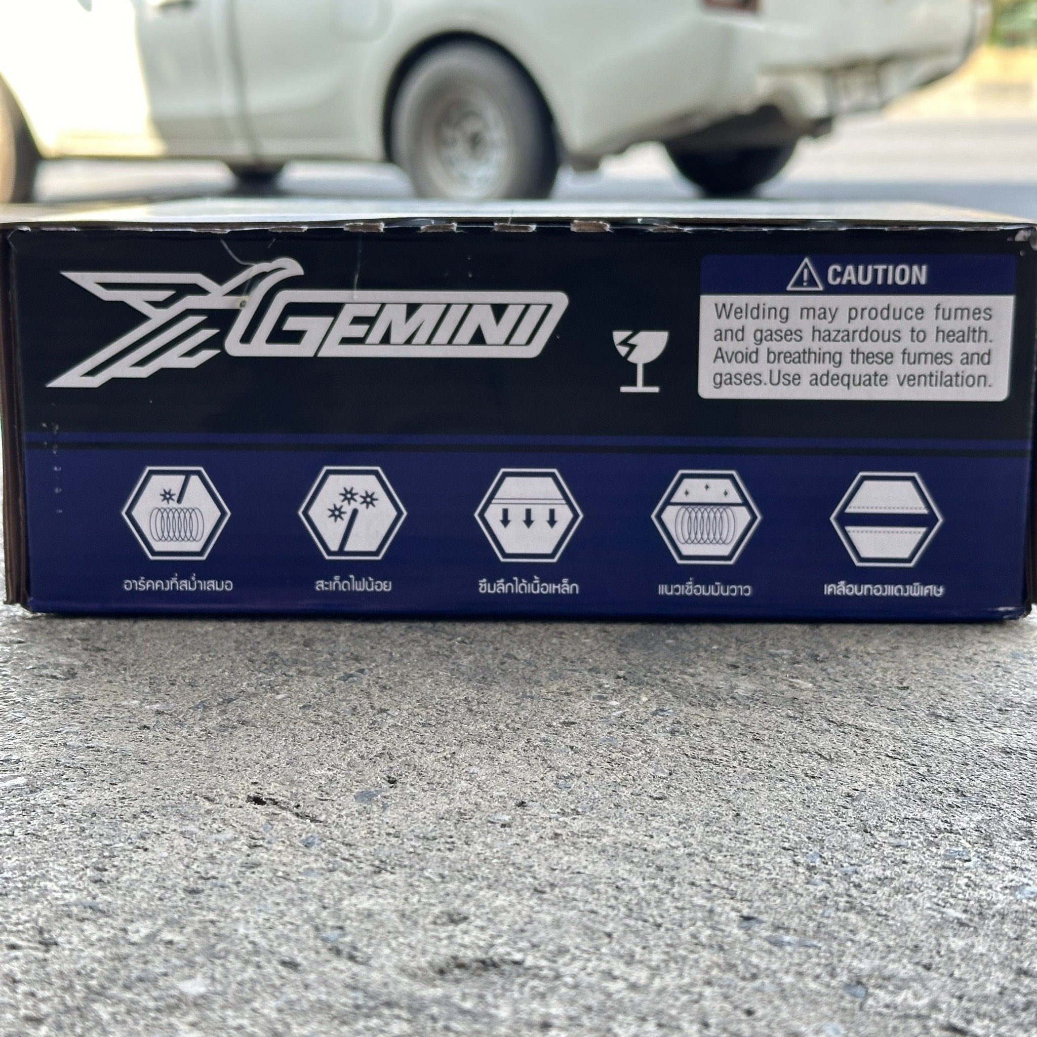 ลวดเชื่อม CO2 GEMINI G-70S 15KG